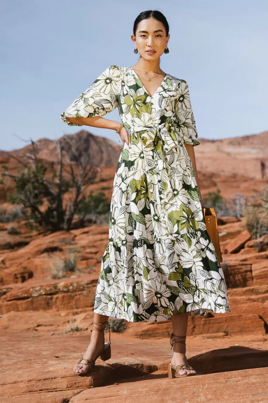 Best Sale Malia Floral Dress MIDI DRESSES | DRESSES