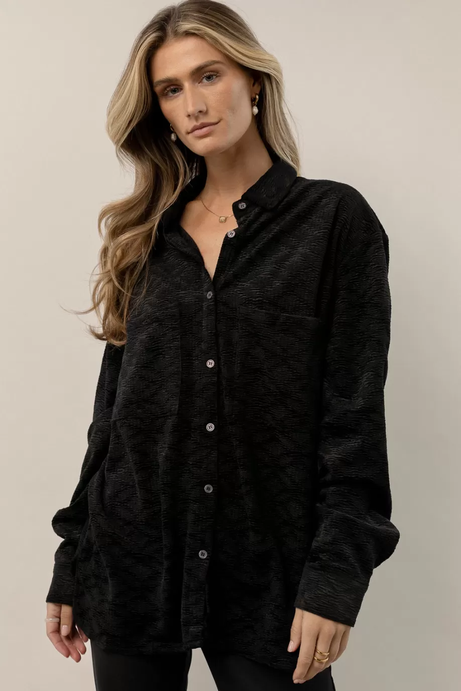 Store Mikayla Button Up in - FINAL SALE BUTTON DOWN