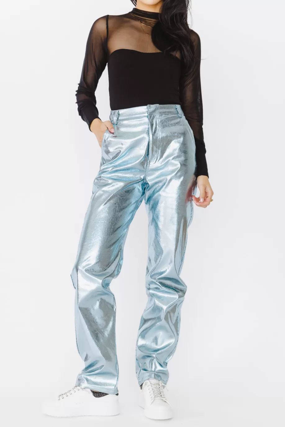 Online Monica Metallic Pants in - FINAL SALE PANTS