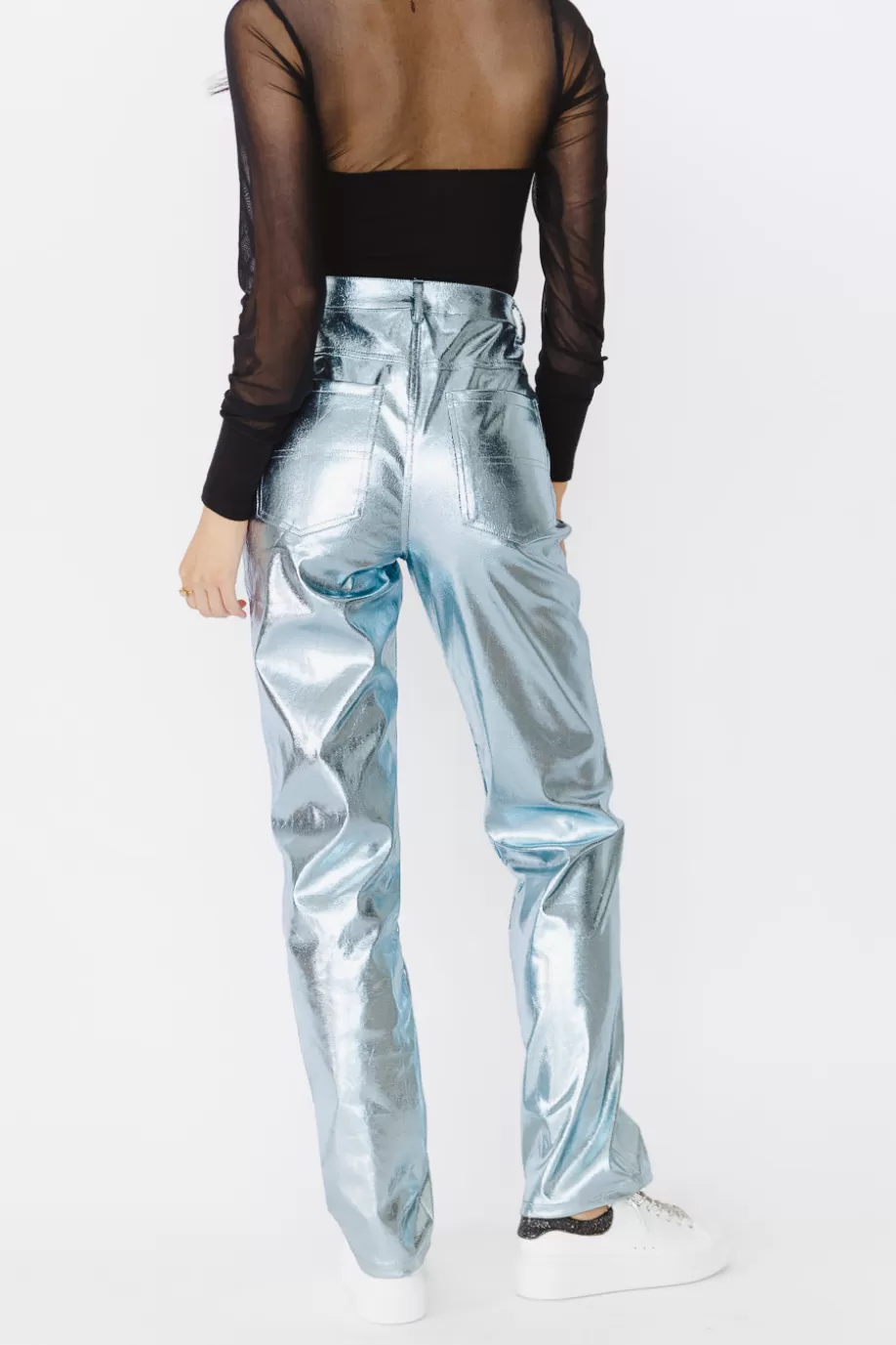 Online Monica Metallic Pants in - FINAL SALE PANTS