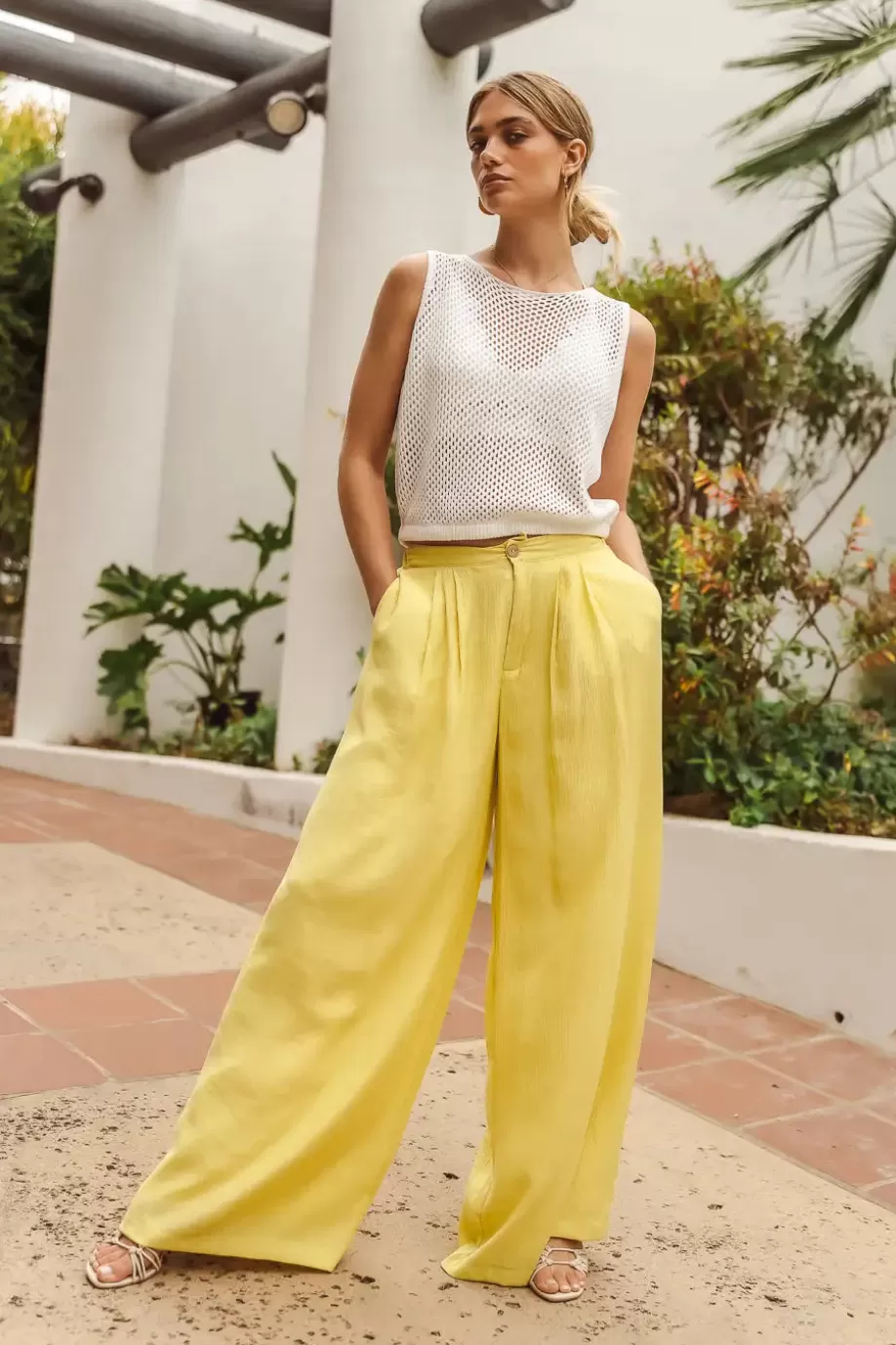 Hot Nova Wide Leg Pants in PANTS