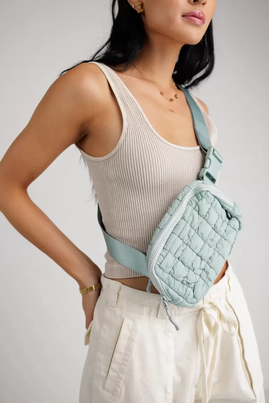 Fashion Nylah Quilted Crossbody in BAGS | BAGS