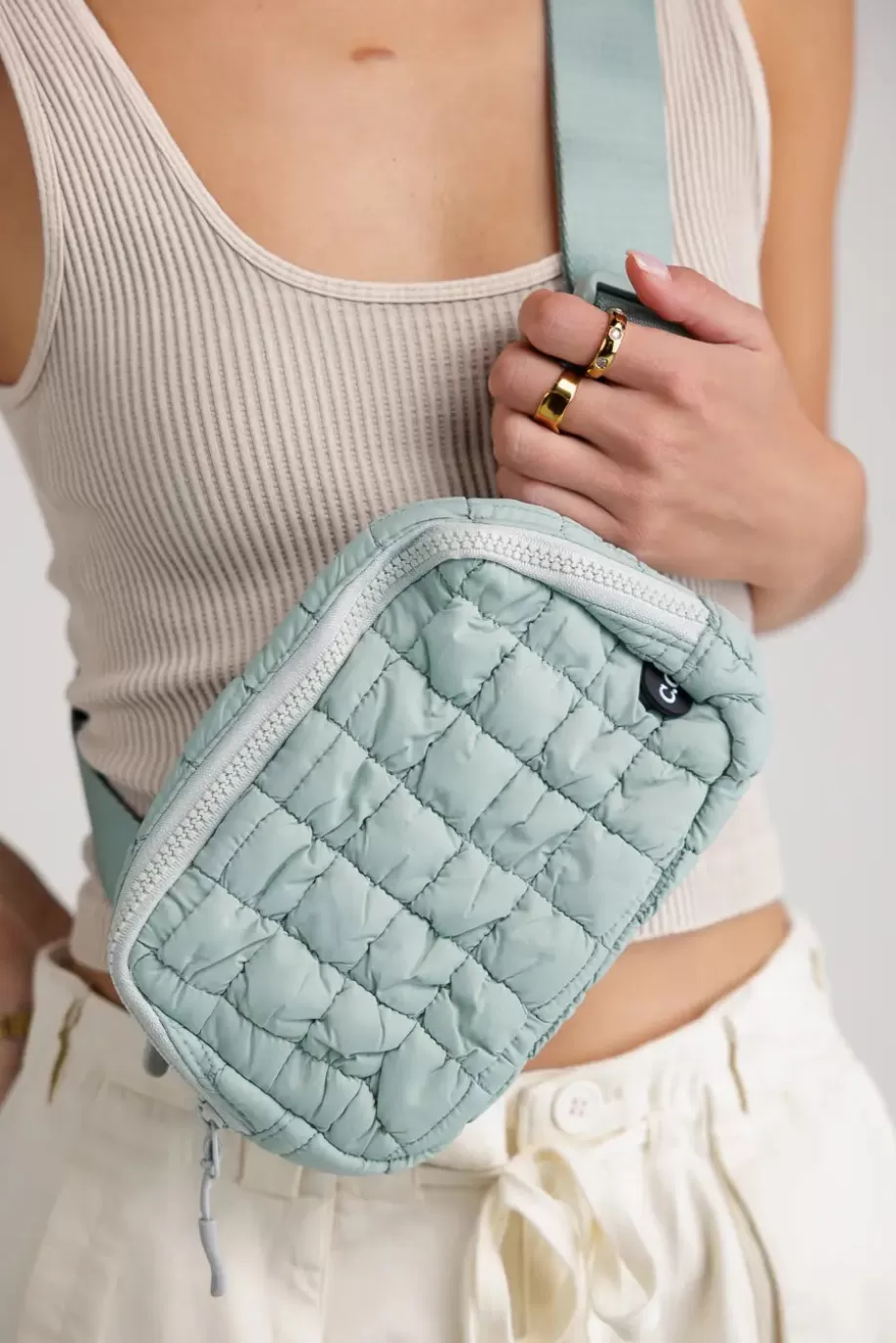 Fashion Nylah Quilted Crossbody in BAGS | BAGS