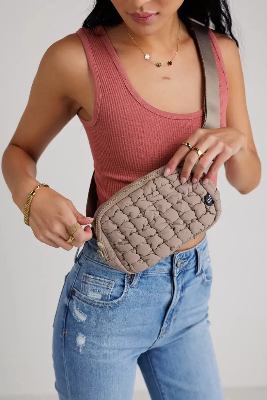 Discount Nylah Quilted Crossbody in BAGS | BAGS