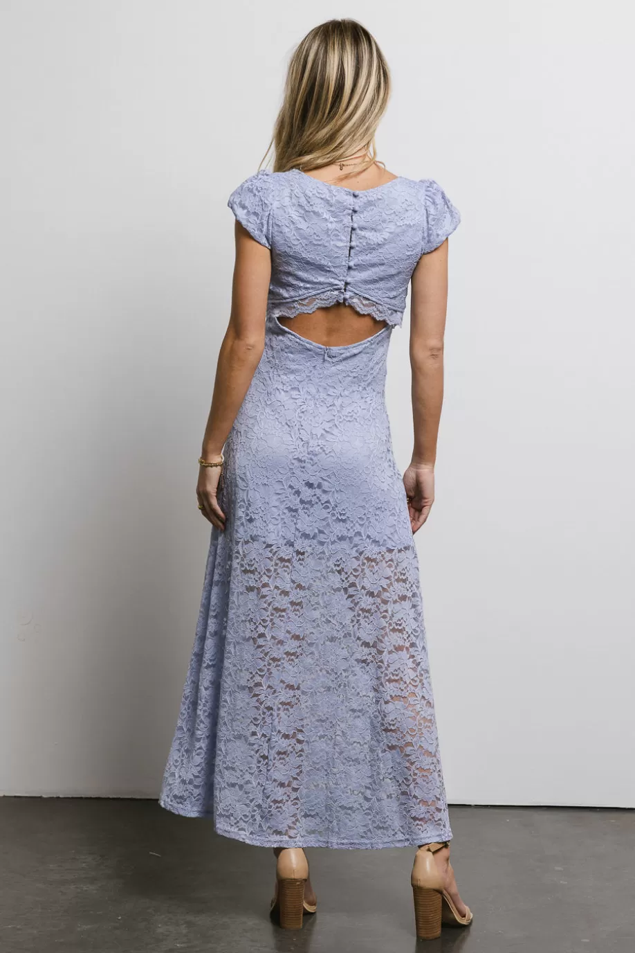 Outlet Open Back Lace Dress MAXI DRESSES | DRESSES