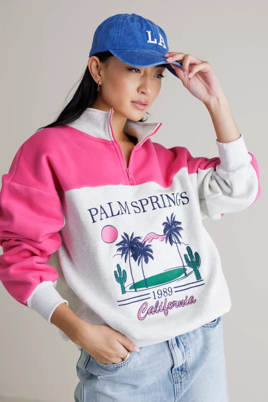 Outlet Palm Springs Quarter Zip SWEATERS | SWEATERS