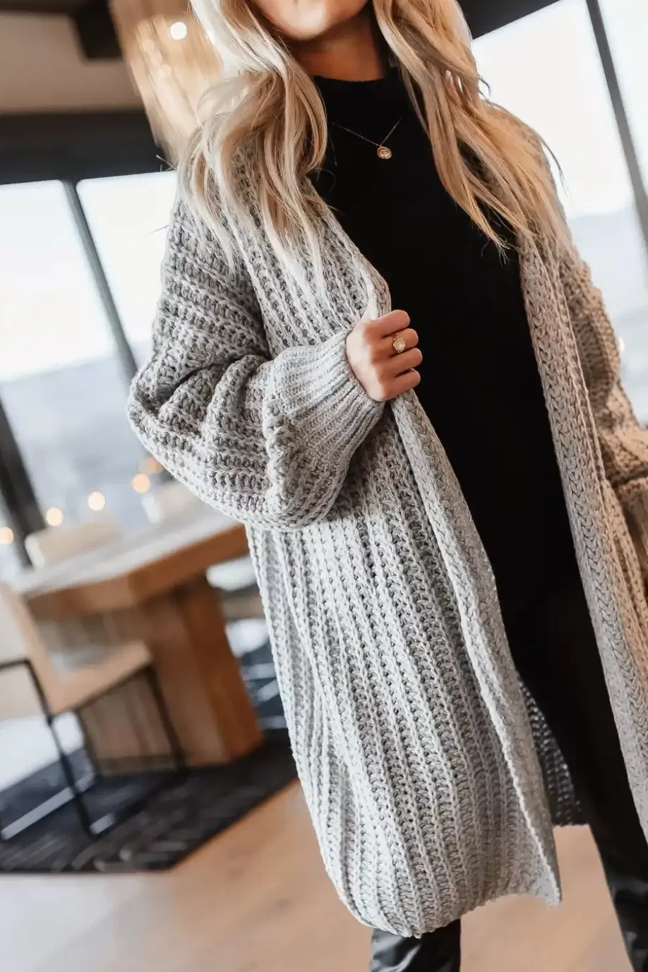 Store Palmer Long Cardigan in SWEATERS | SWEATERS