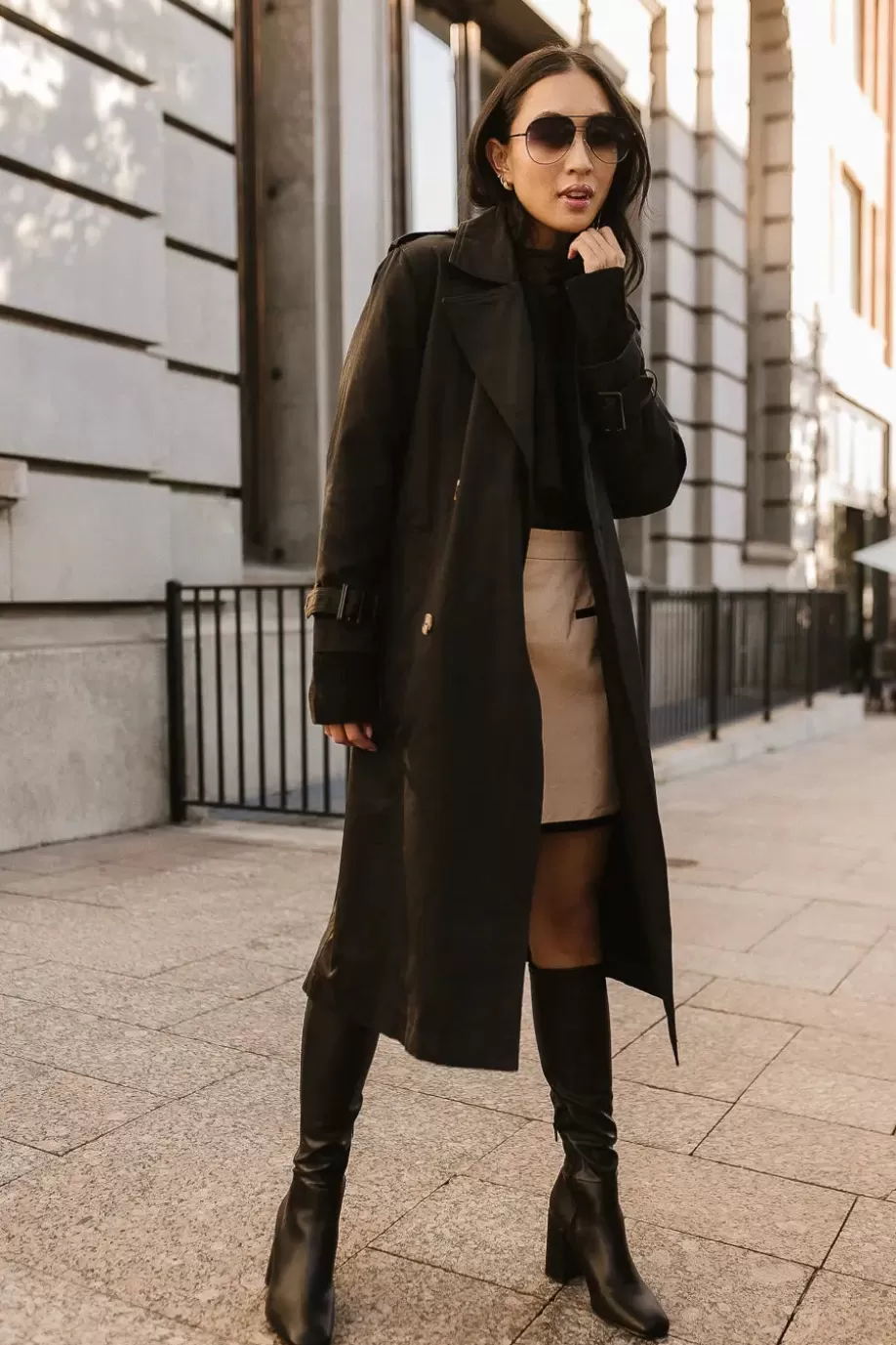 Cheap Rachel Trench Coat in OUTERWEAR | JACKETS & BLAZERS