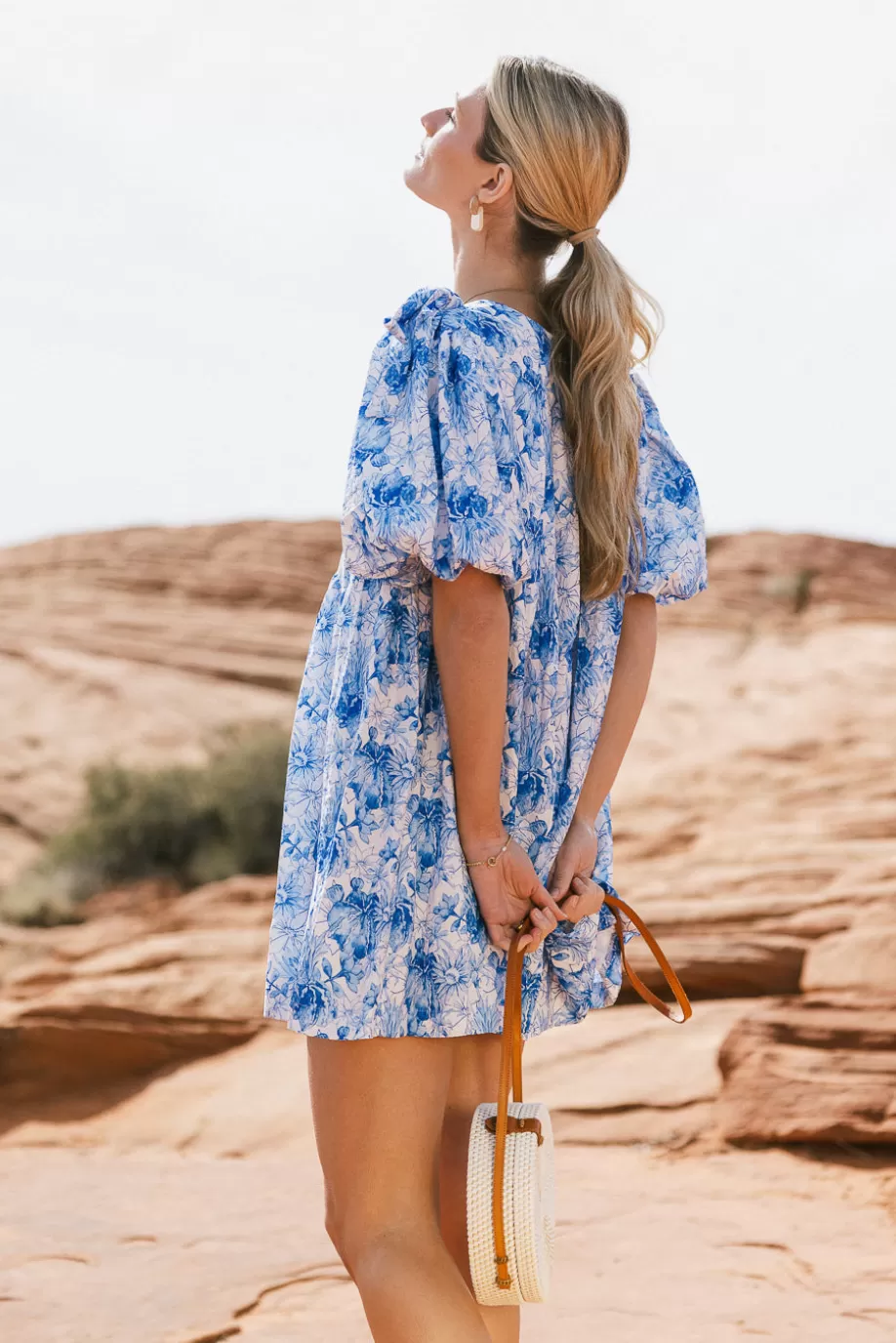 Hot Rae Floral Mini Dress MIDI DRESSES | DRESSES