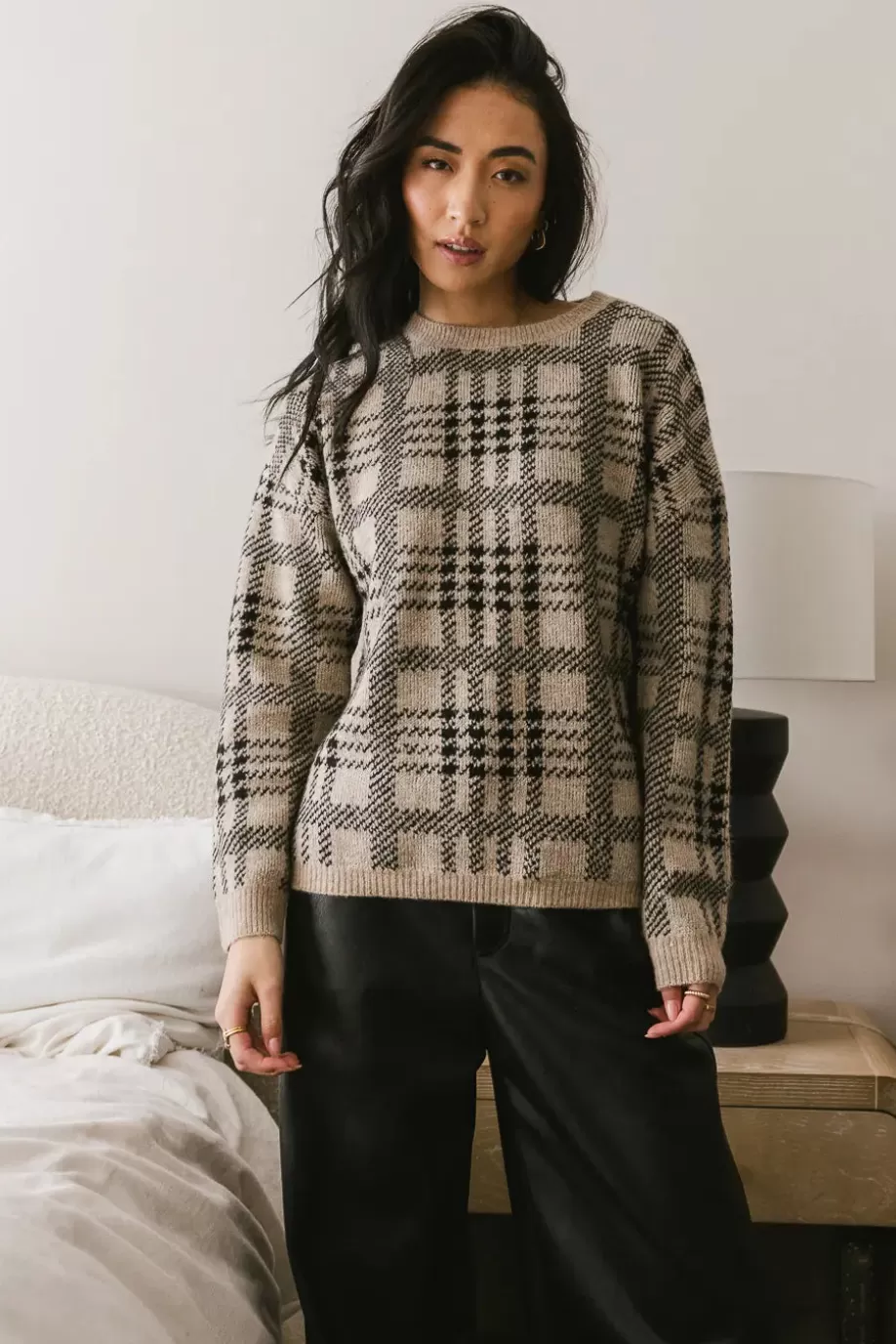 Clearance Raelynn Plaid Sweater - FINAL SALE SWEATERS | SWEATERS