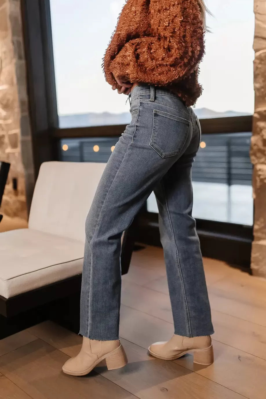 Clearance Rebecca Straight Leg Jeans - FINAL SALE DENIM