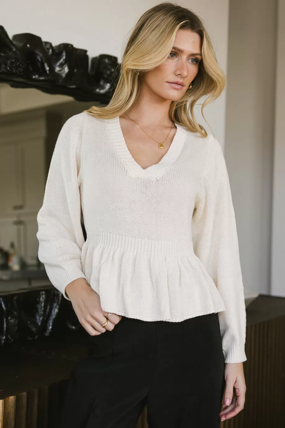 Cheap Regina Sweater Top in - FINAL SALE SWEATERS | SWEATERS