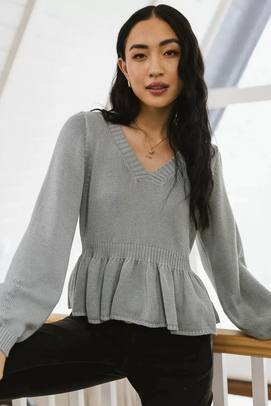 Fashion Regina Sweater Top in - FINAL SALE SWEATERS | SWEATERS