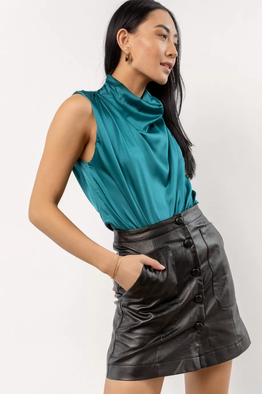 Cheap Ronin Sleeveless Blouse - FINAL SALE BLOUSES | BLOUSES