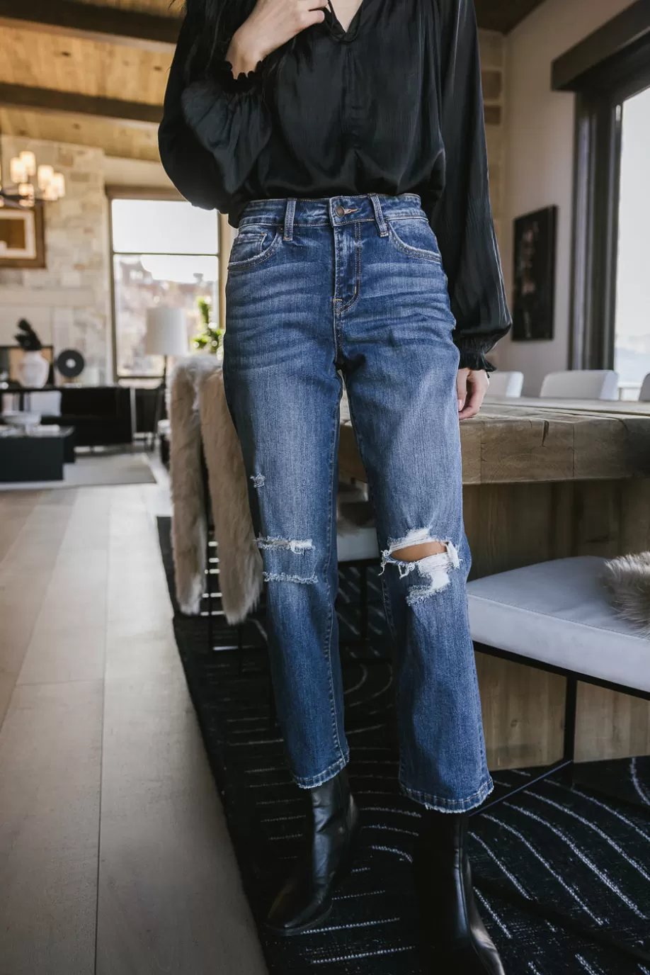 New Ryleigh Straight Leg Jeans DENIM