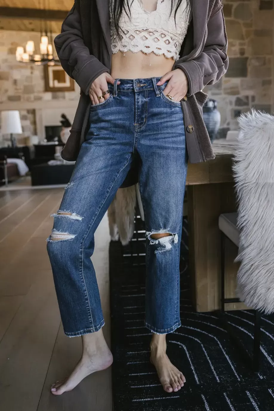 New Ryleigh Straight Leg Jeans DENIM