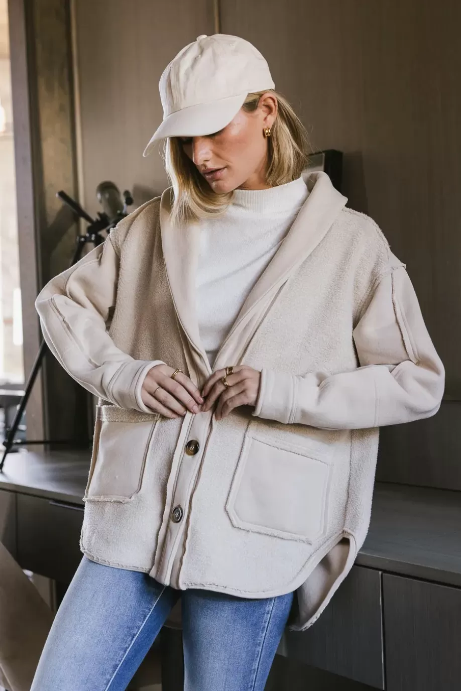 Cheap Sophie Cozy Jacket in OUTERWEAR