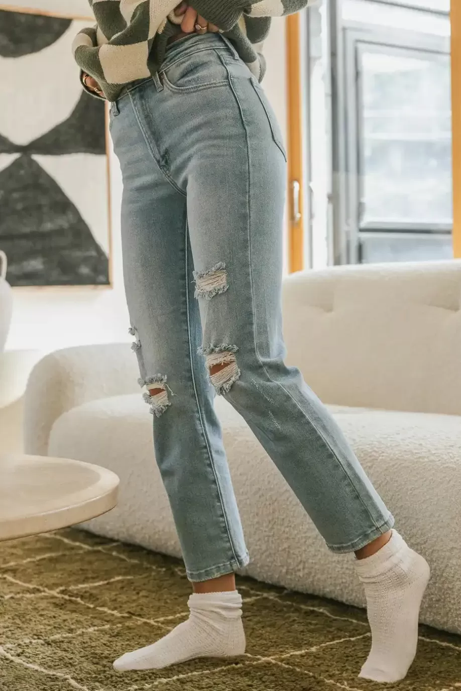 Discount Tayla Straight Leg Jeans - FINAL SALE DENIM