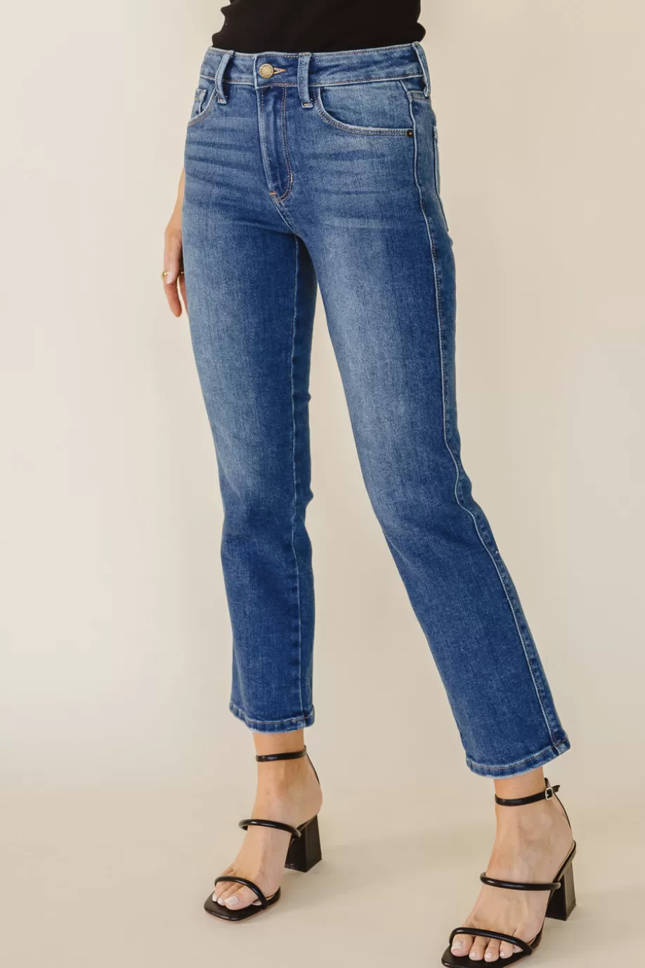 Online Tillie Straight Leg Jeans in Dark Wash - FINAL SALE DENIM