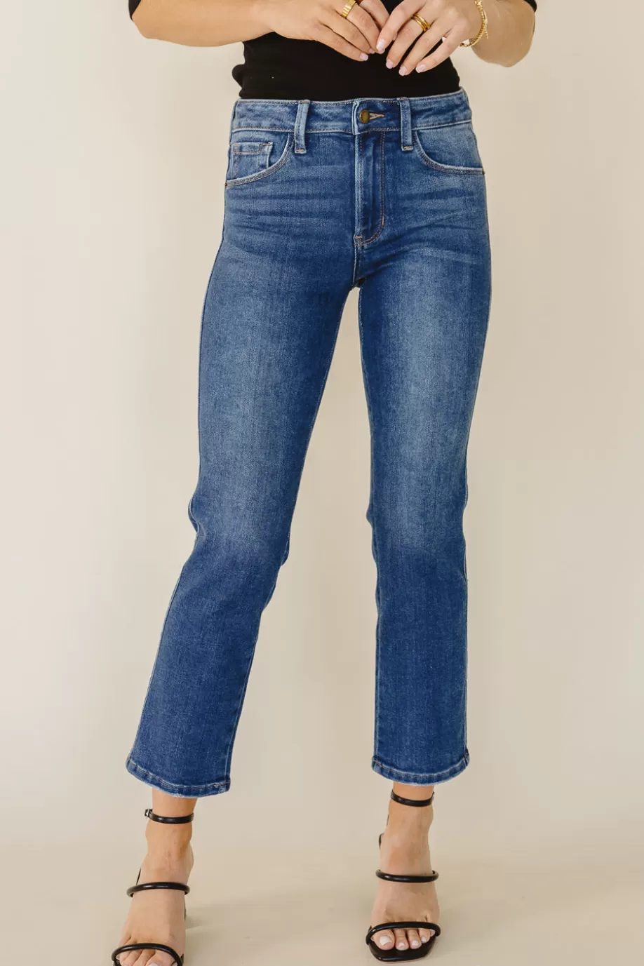 Online Tillie Straight Leg Jeans in Dark Wash - FINAL SALE DENIM