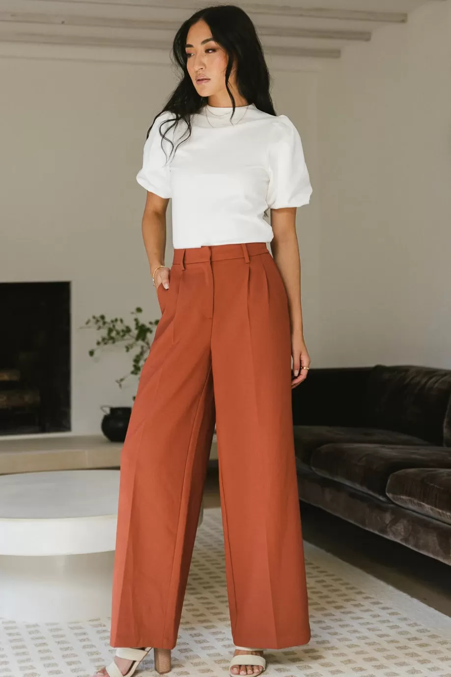 Best Sale Tobi Wide Leg Pants in - FINAL SALE PANTS