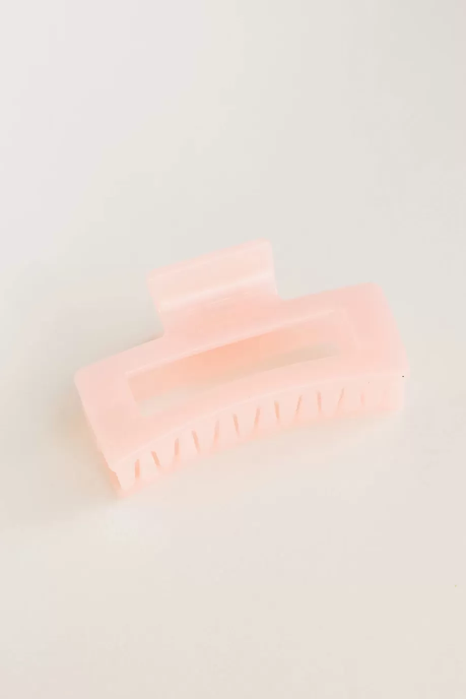 Flash Sale Translucent Rectangle Claw Clip in HAIR ACCESSORIES | HAIR ACCESSORIES