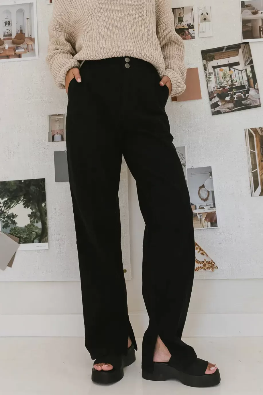 Clearance Trinity Straight Leg Pants in - FINAL SALE PANTS