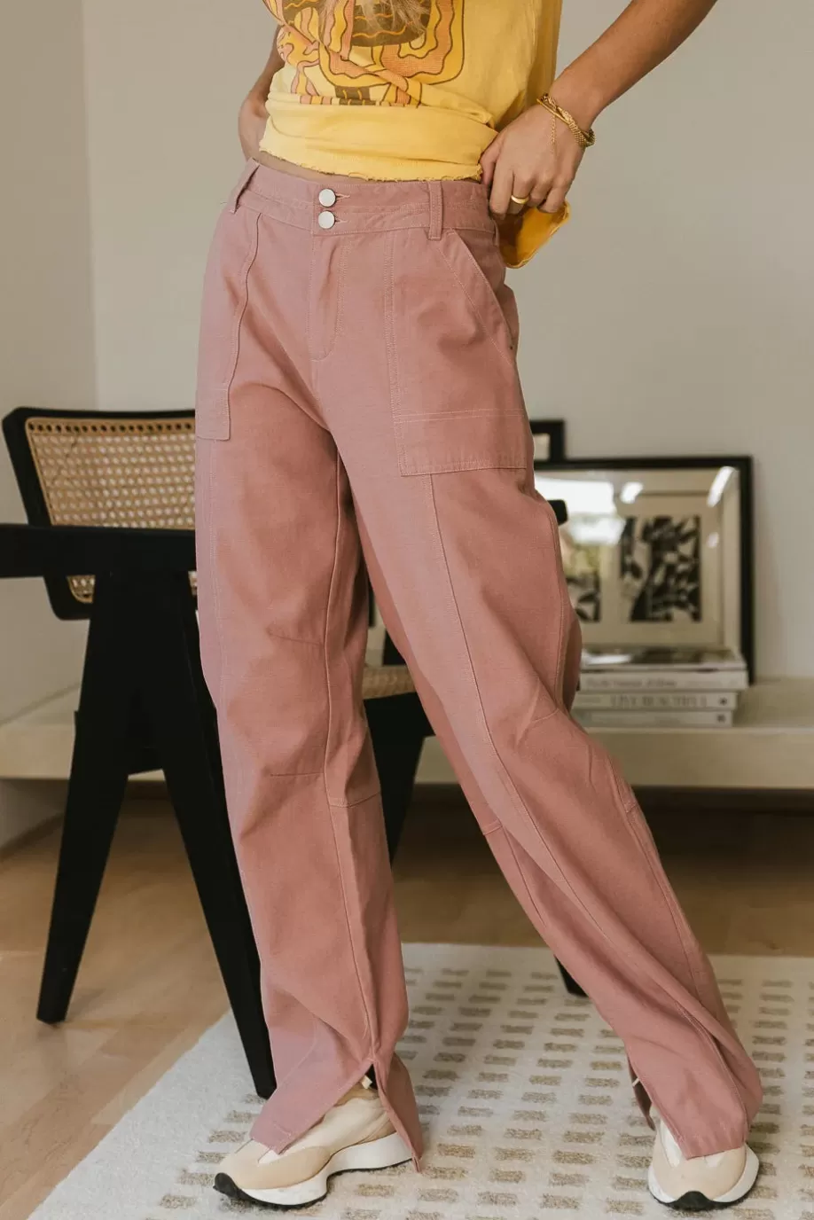 Hot Trinity Straight Leg Pants in - FINAL SALE PANTS