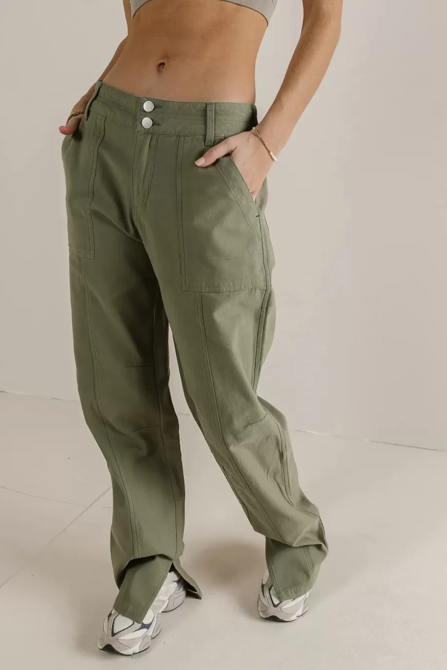 Outlet Trinity Straight Leg Pants in - FINAL SALE PANTS