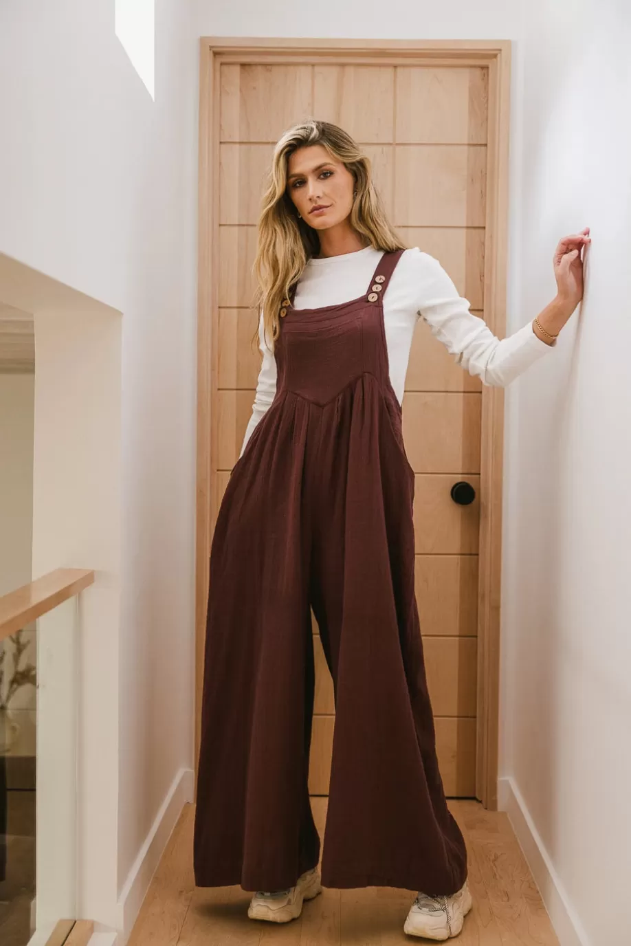 Hot Tristin Wide Leg Jumpsuit in - FINAL SALE JUMPSUITS & OVERALLS