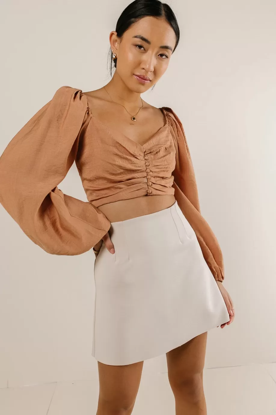 Discount Wendy Crop Top CROPPED | BLOUSES