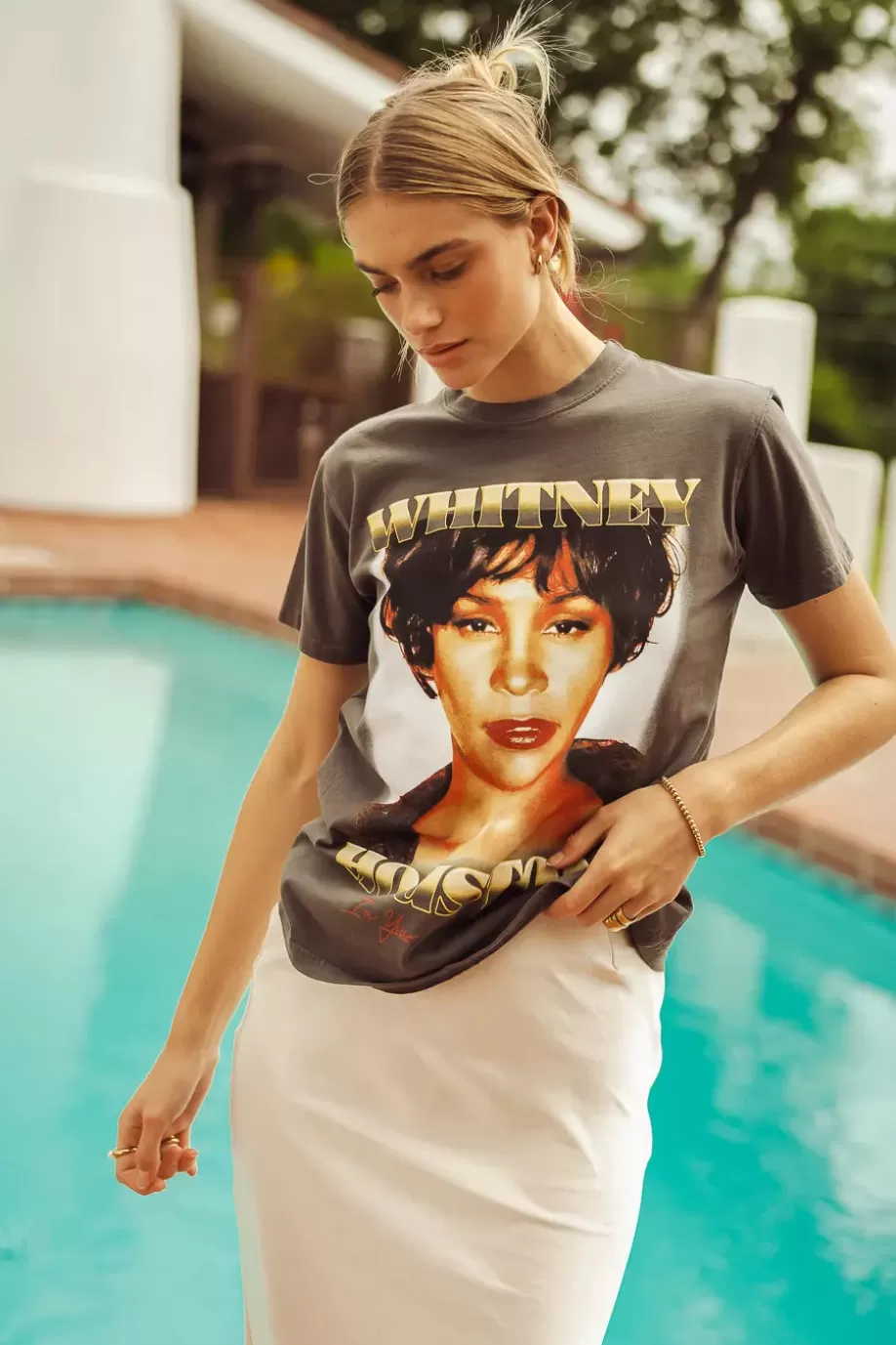 Clearance Whitney Houston Graphic Tee - FINAL SALE GRAPHICS | TEES & TANKS