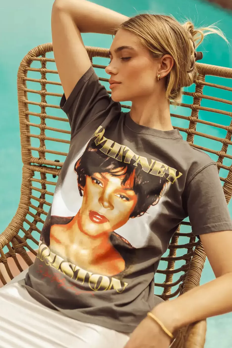 Clearance Whitney Houston Graphic Tee - FINAL SALE GRAPHICS | TEES & TANKS