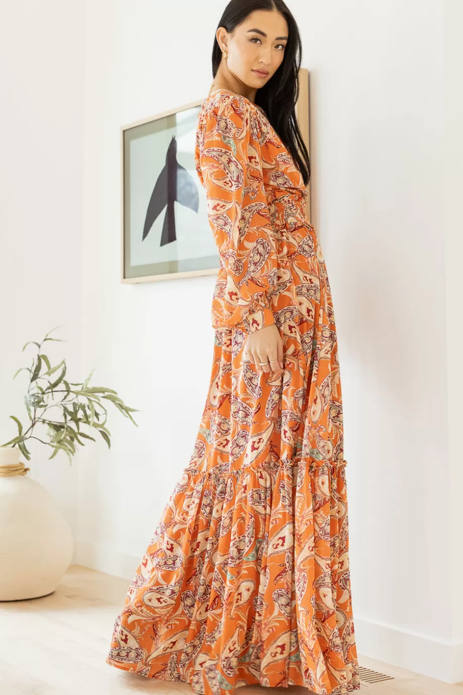 Fashion Xana Paisley Dress - FINAL SALE MAXI DRESSES | DRESSES