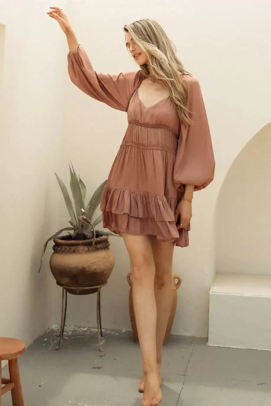 Flash Sale Xena Mini Dress in Dusty - FINAL SALE MINI DRESSES | DRESSES